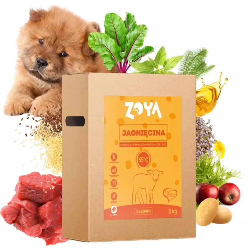 ZOYA ColdPRO comida seca para perros, cordero, 3 kg