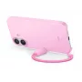 Funda con soporte para iPhone 17 Apple Beats con MagSafe y control de cámara, Pebble Pink, PC y microfibra
