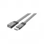 Cable USB Renkforce RF-4087404 – 1 m, USB A a USB A, USB 2.0, 480 Mbit/s, negro