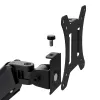 Soporte de monitor MACLEAN MC-135 con muelle de gas para pantallas de 17 a 32 pulgadas, carga 2–10 kg, negro
