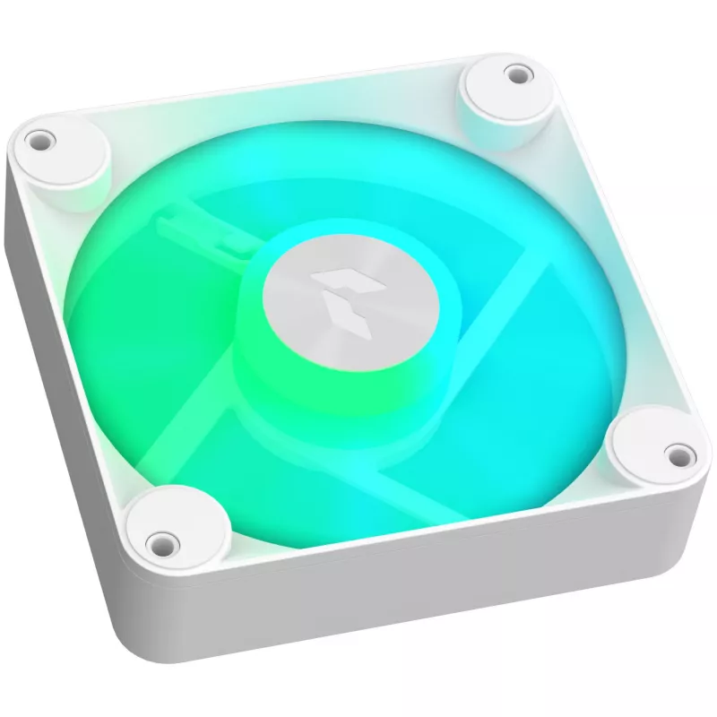 Ventilador de carcasa APNX FP1-120 WH 120mm ARGB PWM - Blanco