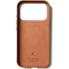 Mujjo Full Leder Case MagSafe funda para iPhone 17 Pro marrón