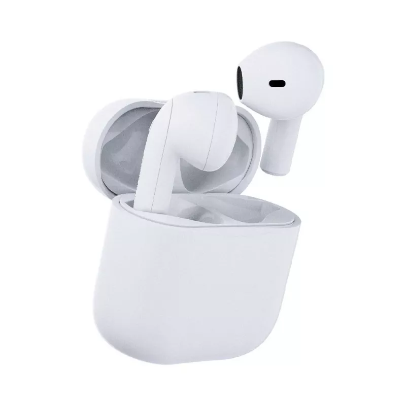 Auriculares happy plugs JOY TWS in-ear Bluetooth para llamadas, música, deporte — blanco, 20–20000 Hz