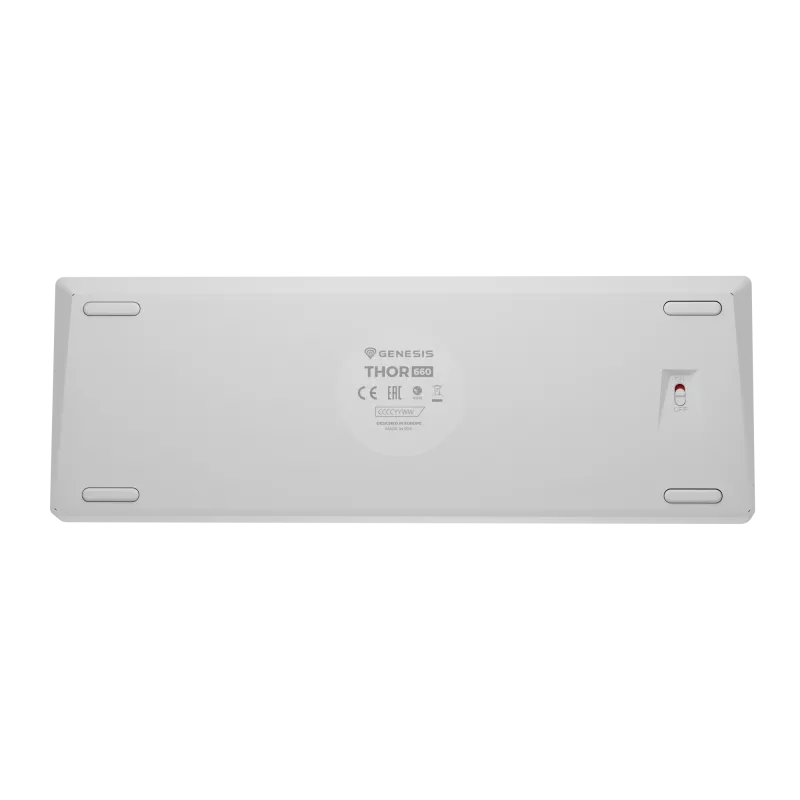 Teclado gaming genesis THOR 660 G2 — modo inalámbrico (2,4 GHz, Bluetooth) y con cable