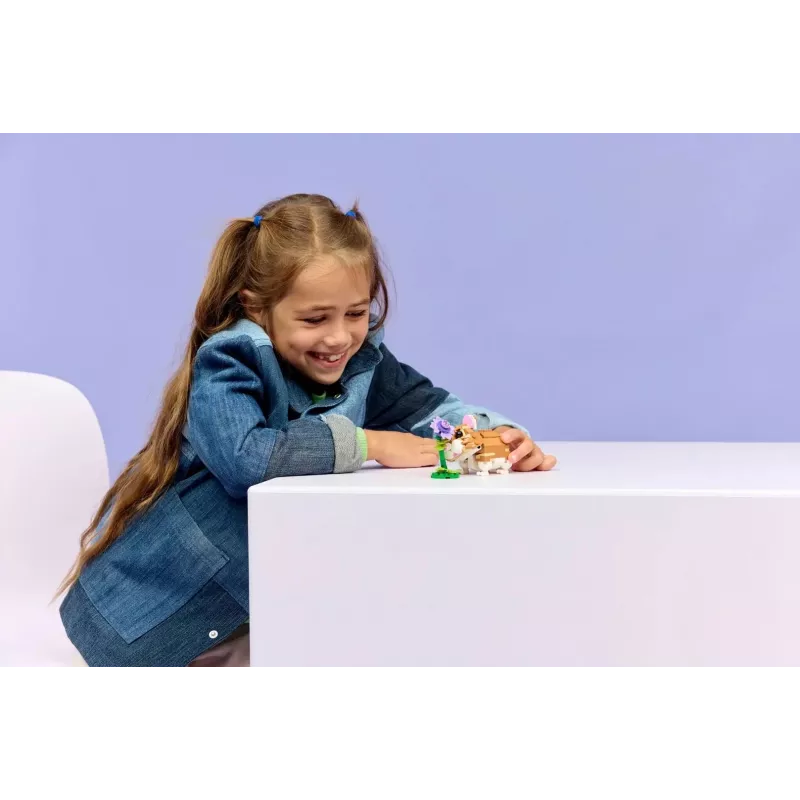 LEGO CREATOR 3 EN 1 31376 Hámster adorable con flor