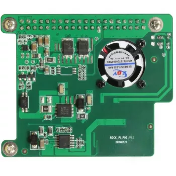 HAT PoE ALLNET para Radxa Rock 3A 802.3at — accesorio Power-over-Ethernet