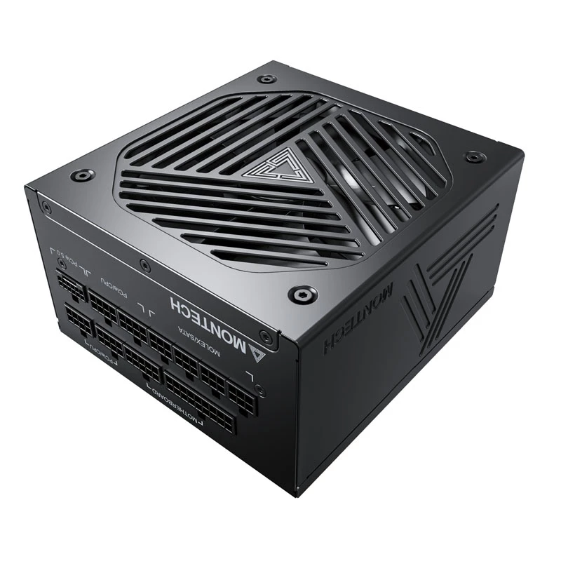Montech Titan Gold 1200W - 80 PLUS y Cybenetics Gold, modular, PCIe 5.0 - 1200 vatios