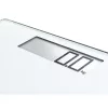 Báscula de baño electrónica Soehnle Style Sense Comfort 100 rectangular blanca (STYLE SENSE COMFORT 100)
