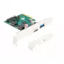 DeLOCK Tarjeta PCI Express x4 1 x USB Type-C 1 x USB Type-A 10 Gbit/s
