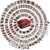 Soplador de hojas a batería Einhell GE-CL 18 Li E Kit