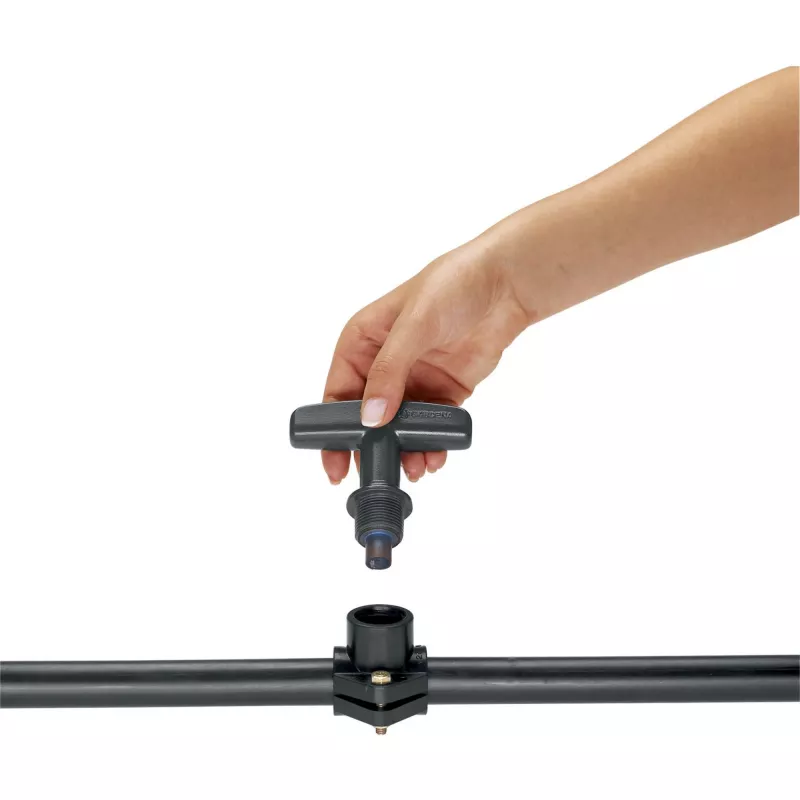 Gardena 02765-20 herramienta de corte para la abrazadera de toma del sistema Sprinkler, 3/4 pulgadas (02765-20)