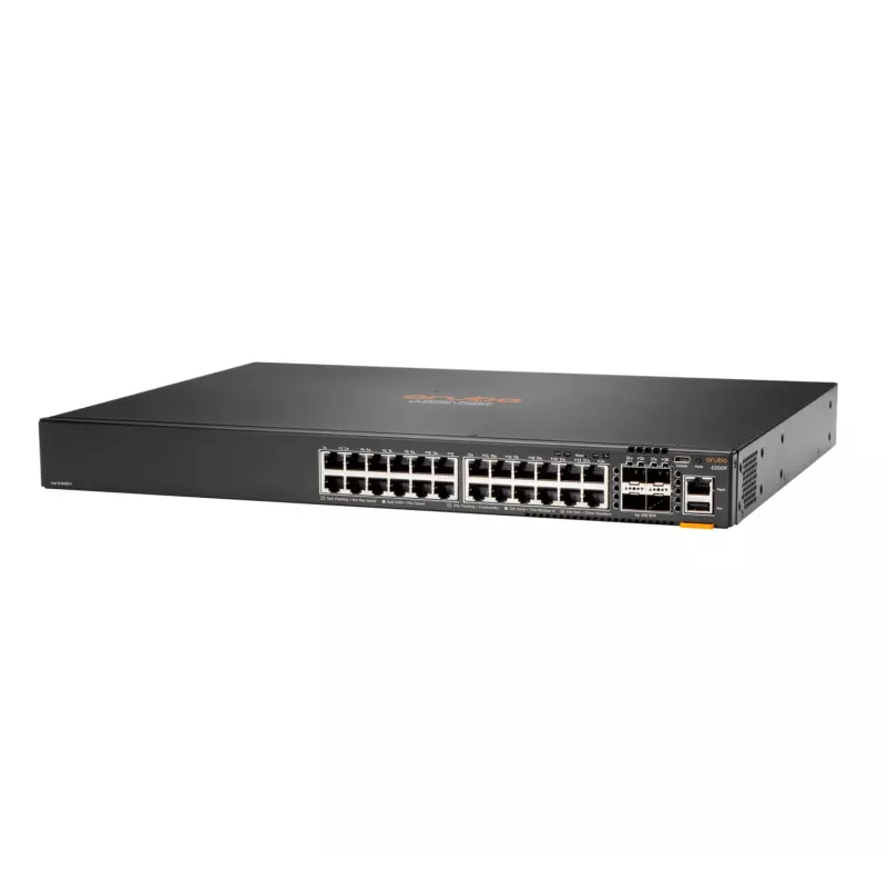 Switch HPE Aruba Networking CX 6200F 24G 4SFP+ – gestionado