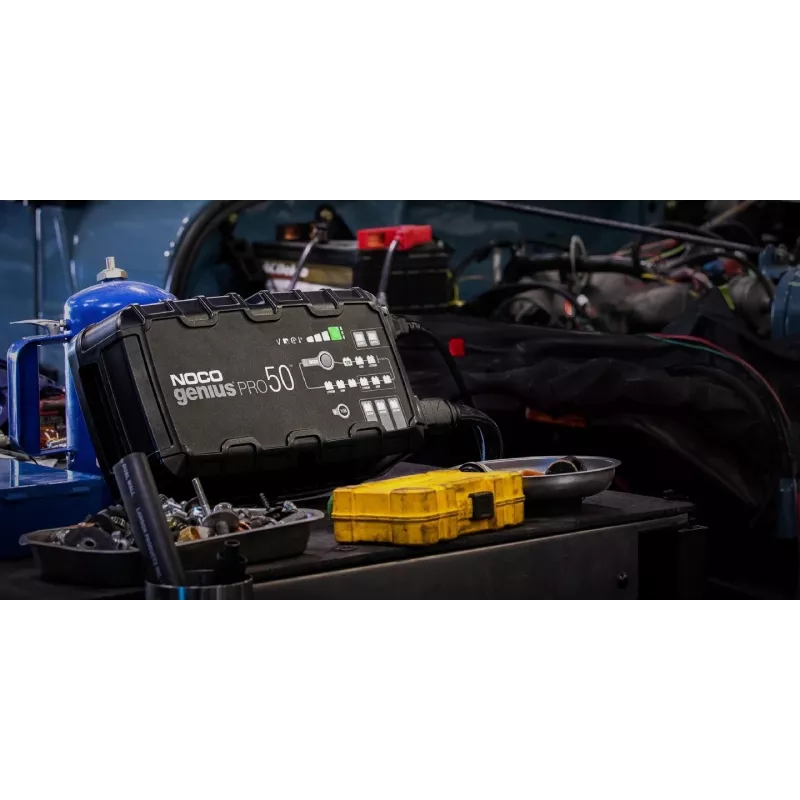 NOCO Cargador GENIUSPRO50 50A tecnología de carga inteligente