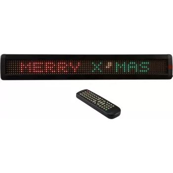 Pantalla LED EUROLITE ESN 7x80 USB LAN – panel de visualización modular 7x80 píxeles, conectividad USB y LAN