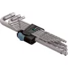 Wera 05073544001 juego de llaves hexagonales en L métricas 9 piezas