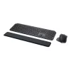 Logitech MX Keys Combo for Business - Conjunto teclado y ratón - retroiluminado - inalámbrico - Bluetooth LE - QWERTY - GB - Grafito