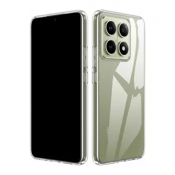 Funda blanda de TPU PEDEA para Xiaomi Redmi 14T Pro, transparente (12260110)