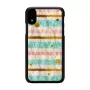 Funda protectora para móvil iKins para iPhone XR — funda protectora menta y negra