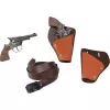 Gonher 147/0 set de revólveres de vaquero de metal con pistolera