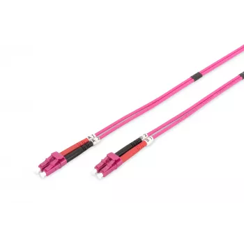 Cable de conexión de fibra óptica Digitus OM4 LC/LC 10m