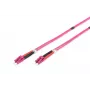 Cable de conexión de fibra óptica Digitus OM4 LC/LC 10m