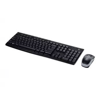 Conjunto de teclado y ratón inalámbrico Logitech MK270