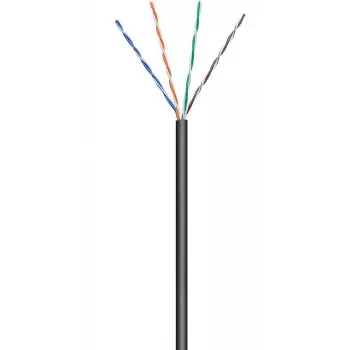 Cable de red Microconnect KAB025-100 Negro 100 m Cat5e U/UTP (UTP)
