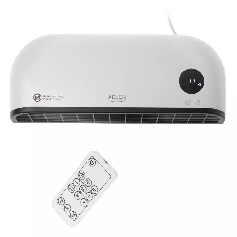 Cortina de aire Adler AD 7751 negro, blanco 2000 W