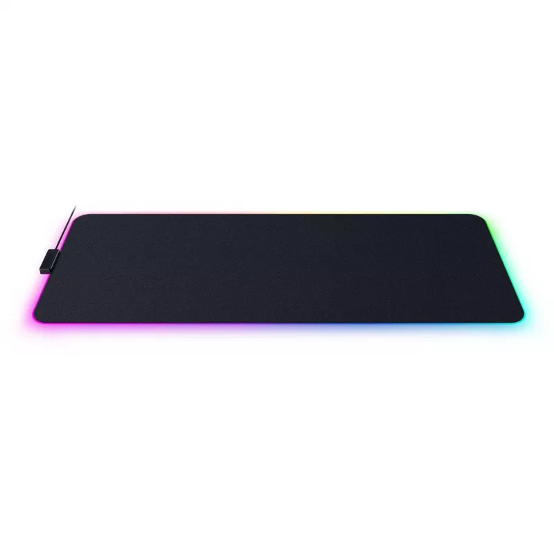 Alfombrilla de ratón Gaming Razer Strider Chroma – superficie de poliéster, 370×900 mm, negra, retroiluminación multicolor