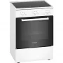 Bosch HKA090220 cocina independiente eléctrica con placa vitrocerámica blanca