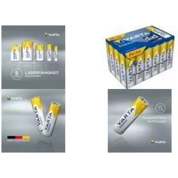 Varta ENERGY Mignon AA Cube 24 uds. - Mignon (AA) (4106229234)
