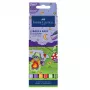 Set de rotuladores Faber-Castell 164814 — set de 6 rotuladores multicolor, origen alemán