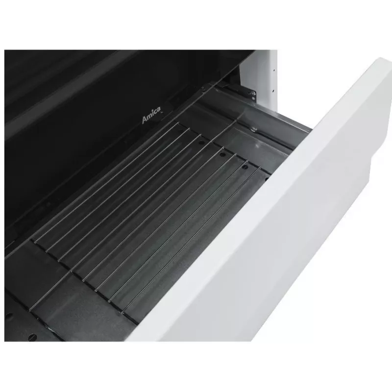 Cocina independiente Amica SHM51071W eléctrica gas blanca 4 zonas de gas 63L
