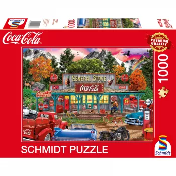 Puzle Schmidt Spiele Coca-Cola Store 1000 piezas 693x493 mm