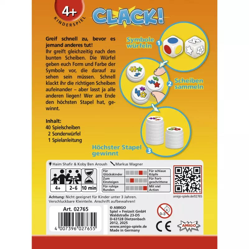 Clack, juego de habilidad