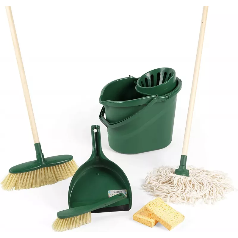 Escoba de suelo Beldray LA075277EU7 Eco Classic – utensilio de barrido manual, ligera para uso doméstico
