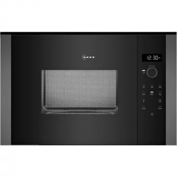 Microondas Neff HLAWD23G0 grafito microondas solo de encastre 20 L 800 W