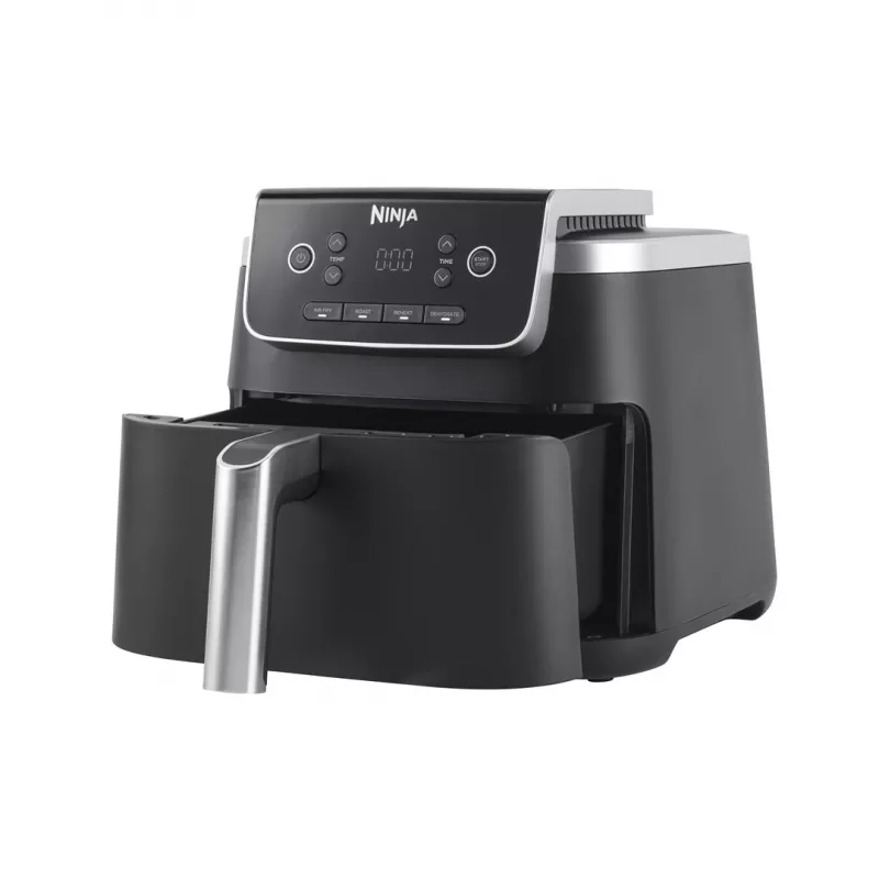 Freidora de aire Ninja AF140EU Single 4,7 L 1750 W negra, 4 programas, LCD, placa crujiente