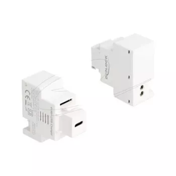 Módulo Keystone DELOCK con toma de carga USB-C PD 20W, blanco