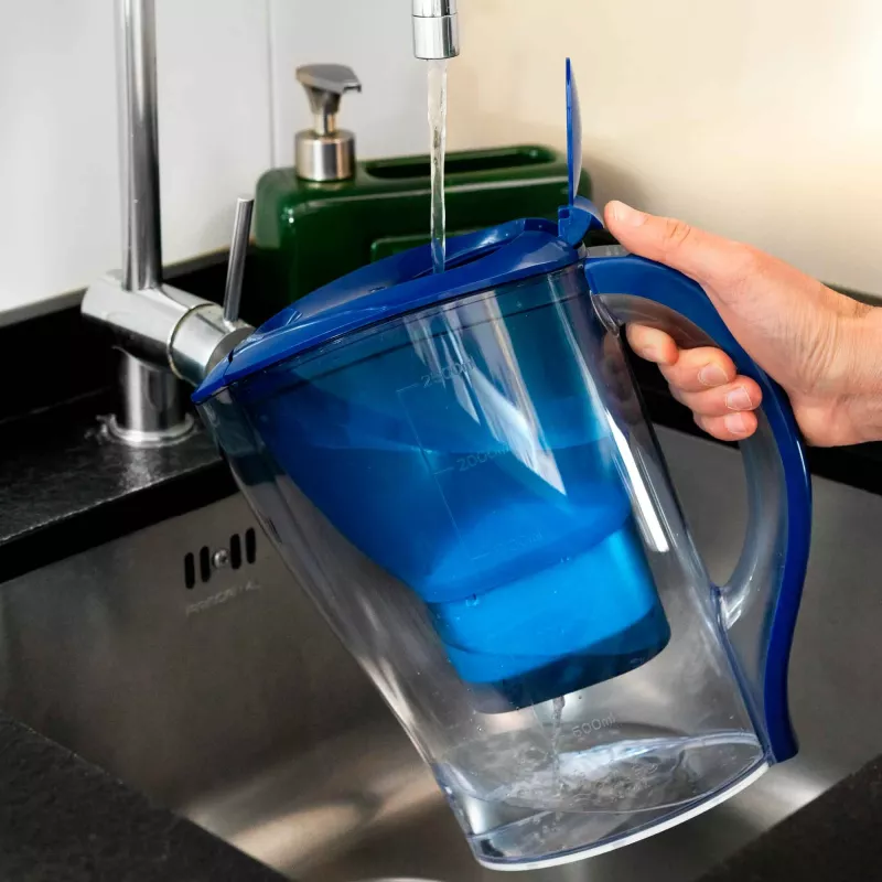 Jarra filtrante JATA HJAR1001 2,5 l azul transparente