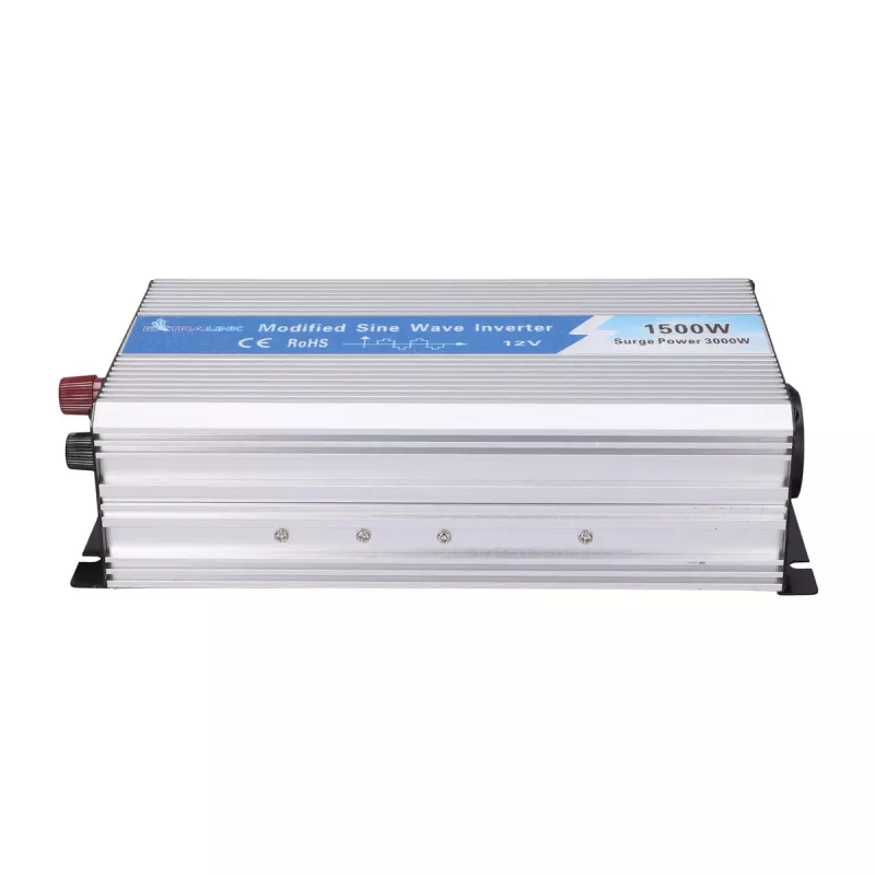 Convertidor de tensión Extralink 12V - 230V, 1500W, onda sinusoidal modificada OPIM-1500W
