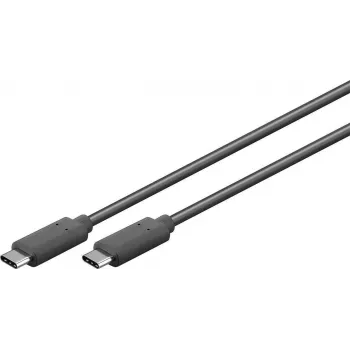 Cable USB S/CONN 77140-1.5 USB 3.2 Gen 1 1,5 m negro
