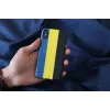 Funda para smartphone man and wood para iPhone X/XS — dandy azul negro, carcasa rígida protectora