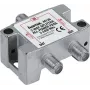 Distribuidor coaxial de satélite 2 vías HAMA Classic Line 2 vías totalmente apantallado — 2 salidas, totalmente apantallado