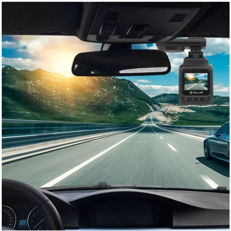 Dashcam Tellur Dash Patrol DC2 FullHD 1080P GPS negro