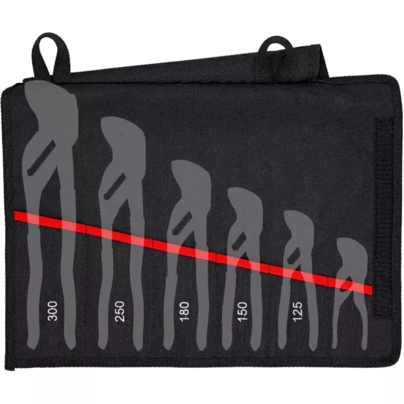Bolsa portaherramientas Knipex 00 19 55 S4 LE — sin contenido, medidas L x An x Al