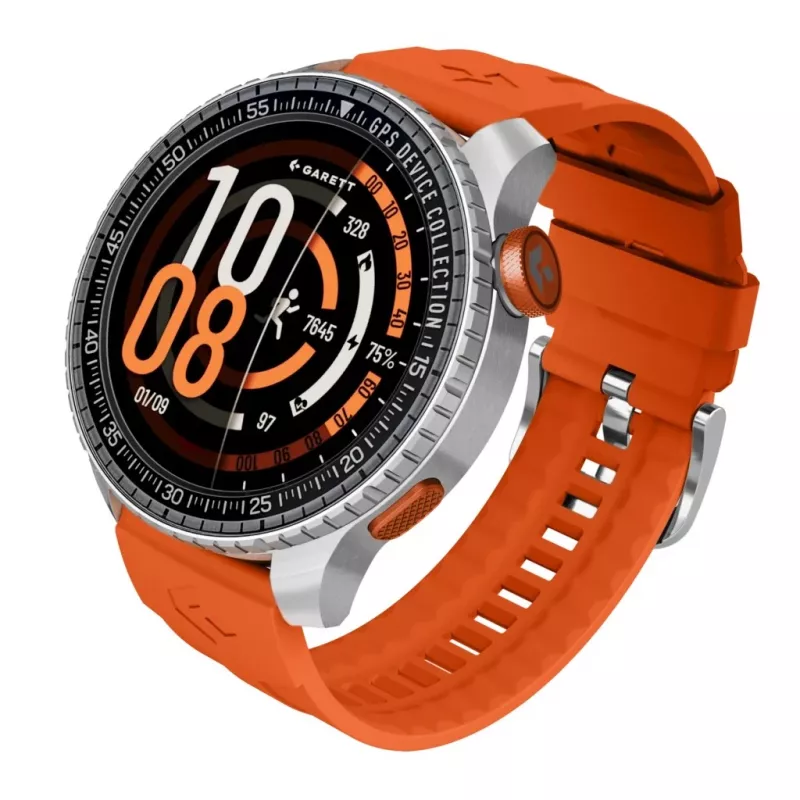 Smartwatch Garett Compass GPS plata — Smartwatch Garett Compass GPS, plata