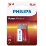 Pila de un solo uso Philips Power Alkaline Battery 6LR61P1B/10
