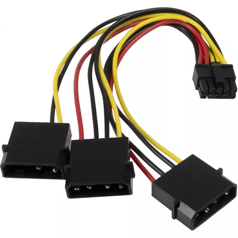 Adaptador de bahía para unidades INTER-TECH SU-2 NVMe/SAS/SATA 4 bahías (modelo 88887405)