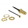 DeLOCK Cable coaxial SMA - MHF/U.FL 50 mm